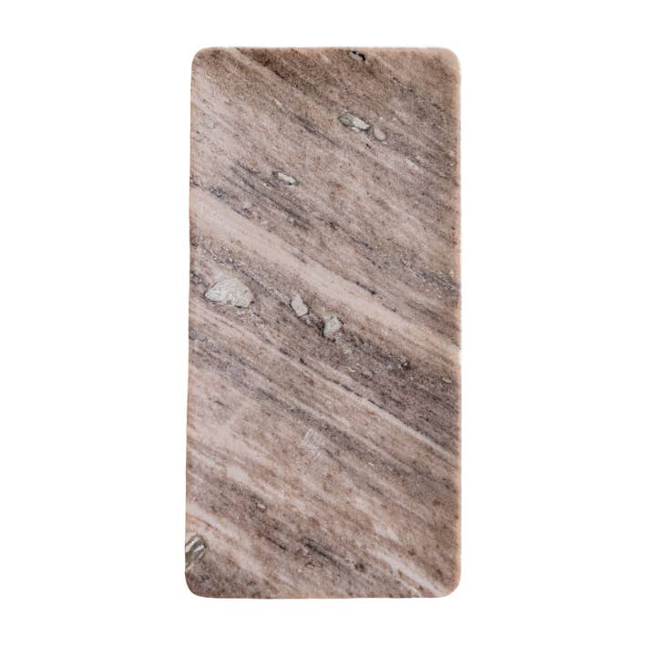 Assiette à découper en pierre beige pour la vente par Luxe B Co