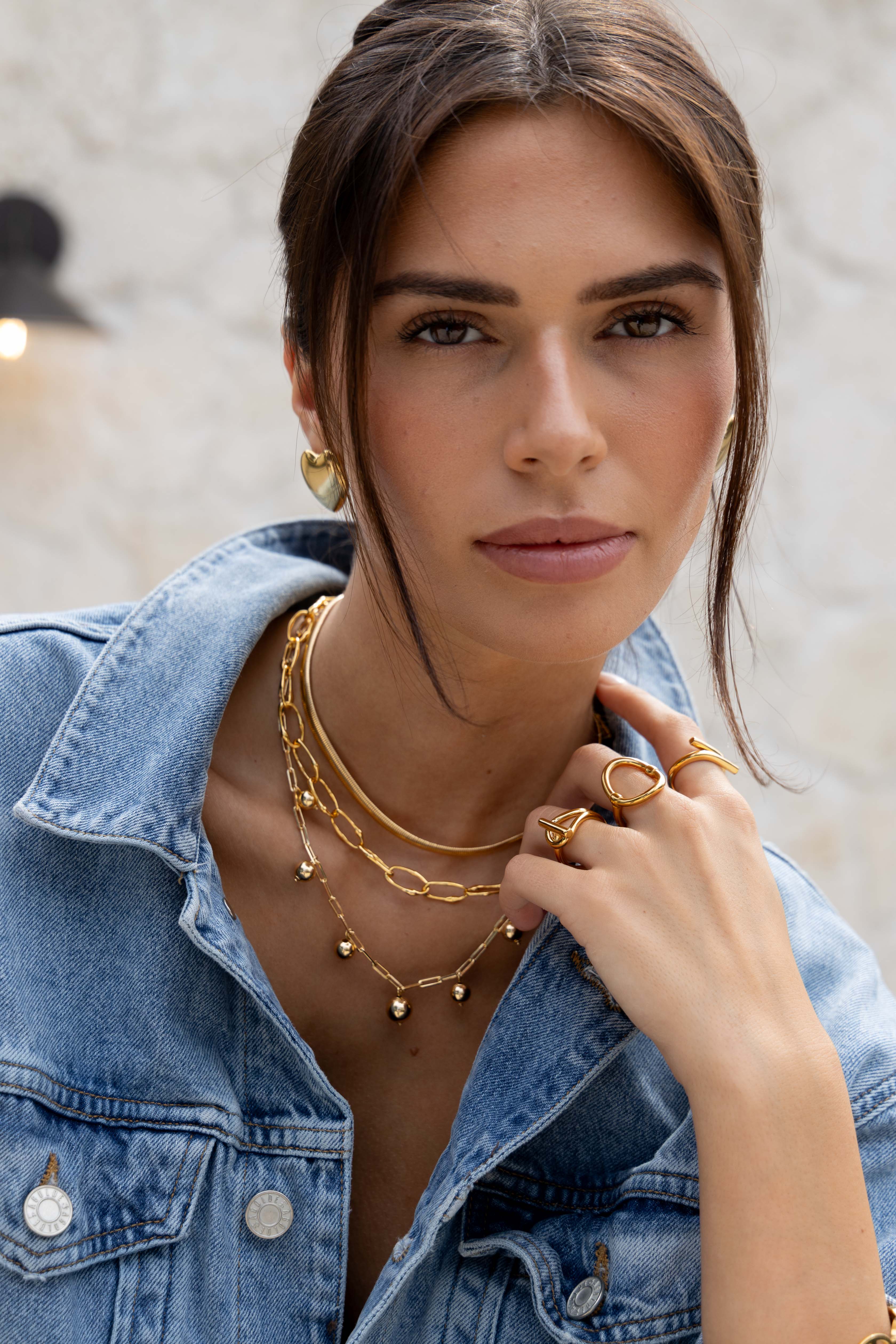 Sahira Jewelry Design - Wholesale Link & Chain Necklace - Bentley Link Necklace2