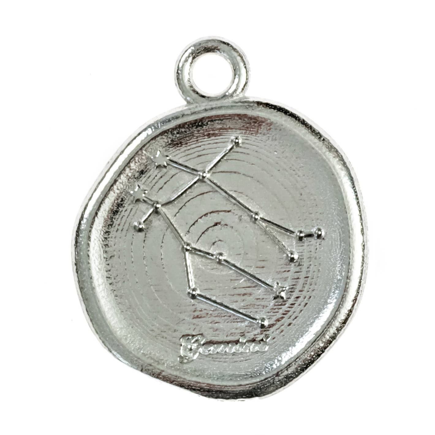 House of Morgan Pewter – Pendente/pingente individual por atacado – Símbolo do Zodíaco e Pingente de Constelação - Joias7