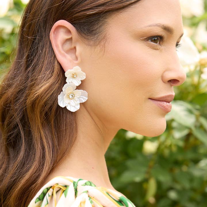 Alex and Ani - Wholesale Stud/Post Earrings - New York Botanical Garden® 2-in-1 Poppy Statement Earrings1