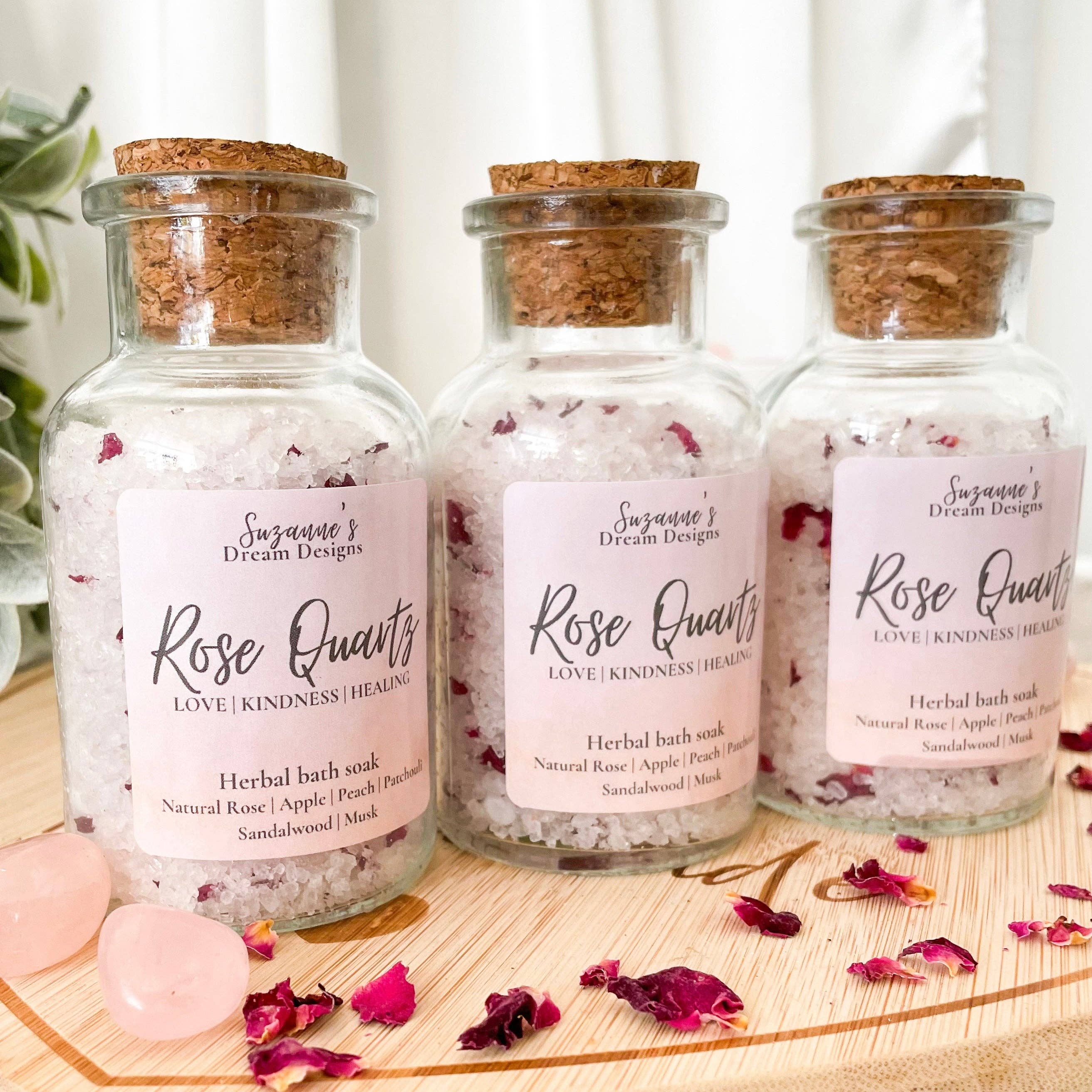 Suzanne’s dream designs - Wholesale Bath salts - Relaxing Bath Salt- Rose Quartz bath salts2