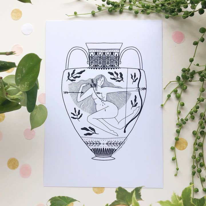 Athena Print for wholesale by Uschie