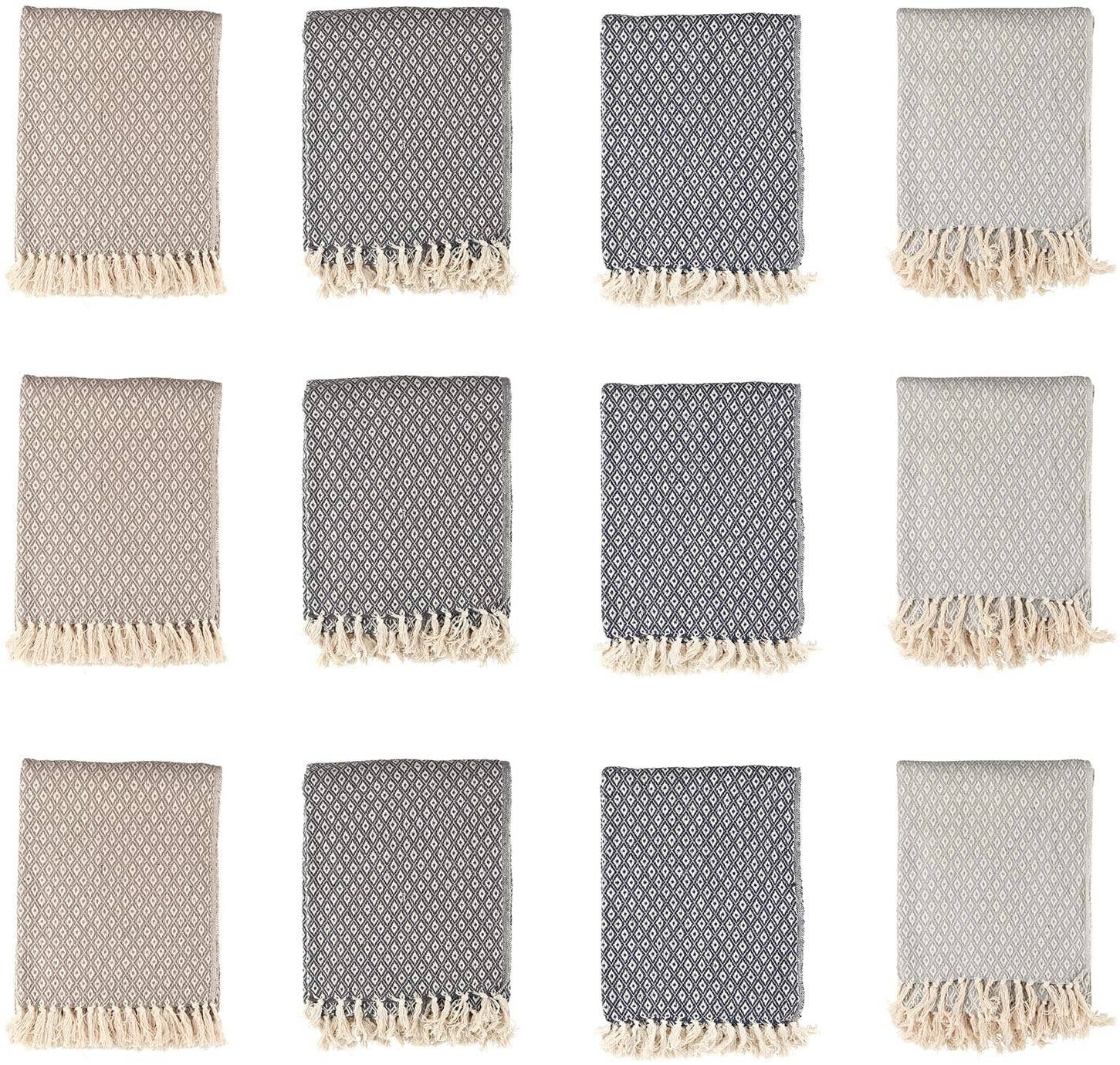 Arkwright Home - Wholesale Throw Blanket - Throw Blanket, Patterned Cotton with modern design28