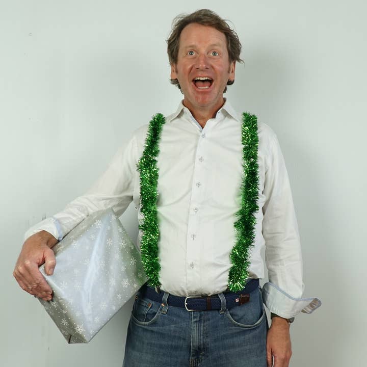 Prank-O - Wholesale Gag Gift/Novelty Gift - Wearable Tinsel Suspenders2