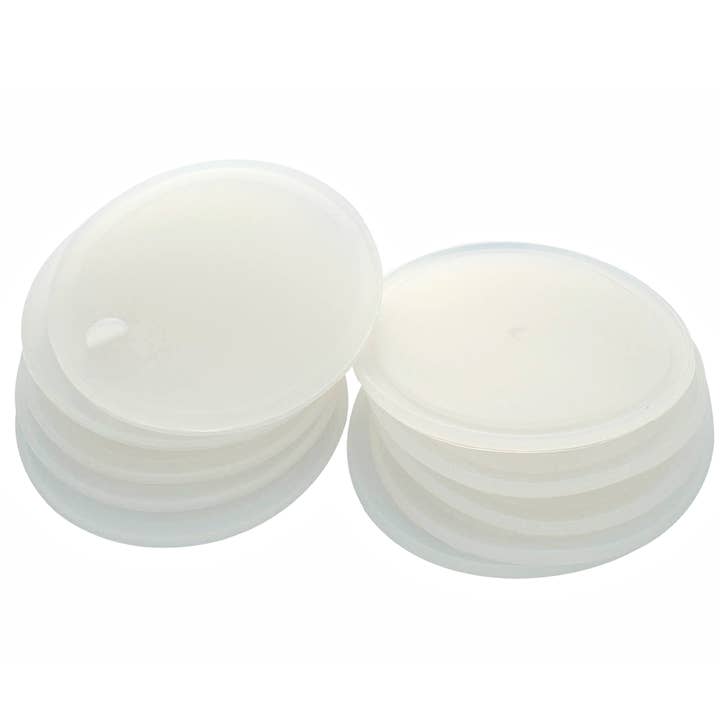 Mason Jar Lifestyle - Wholesale Food Storage Container - Platinum Cured, Leak Proof Silicone Sealing Lid Liners