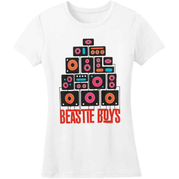 Beastie Boys Boom Boxes Jr T Tissue Junior Top for wholesale by Rockabilia