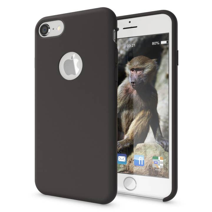 Funda de silicona líquida para Apple iPhone 8 de NALIA, carcasa rígida suave y delgada para venta al por mayor de SchnappFreude