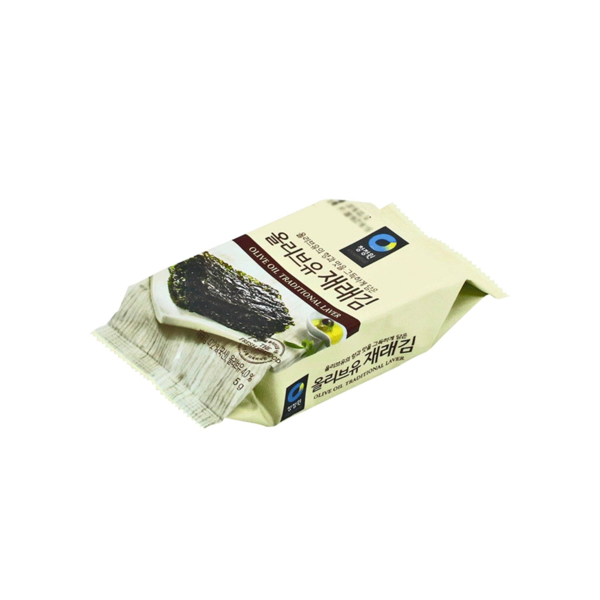 utoppa GmbH - Wholesale Chips - CHUNG JUNG ONE Seaweed Snack with Olive Oil 4.5 g1