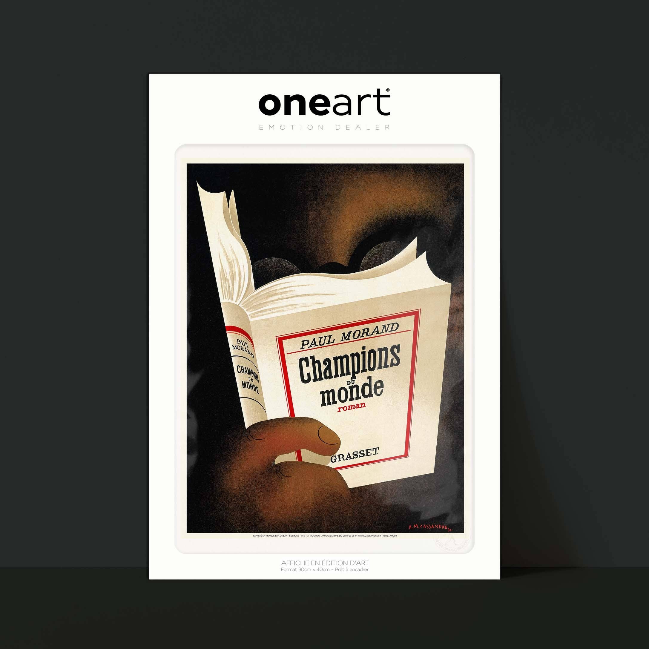 Oneart - Wholesale Poster - Cassandre World Champions Poster - AMC00590