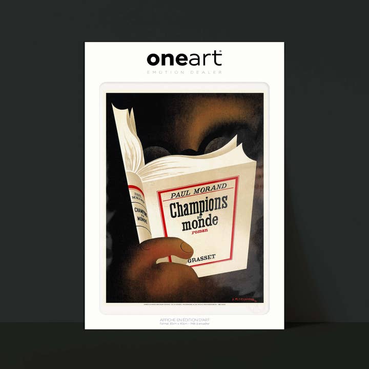 Oneart - Wholesale Poster - Cassandre World Champions Poster - AMC0059