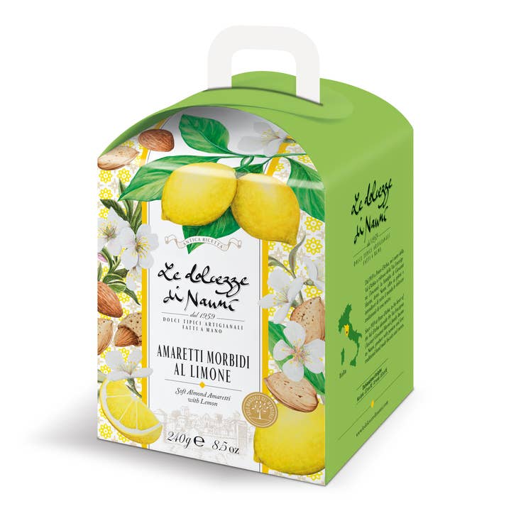 Le Dolcezze di Nanni - Wholesale Cookie - Soft almond cake with lemon flavor made in I