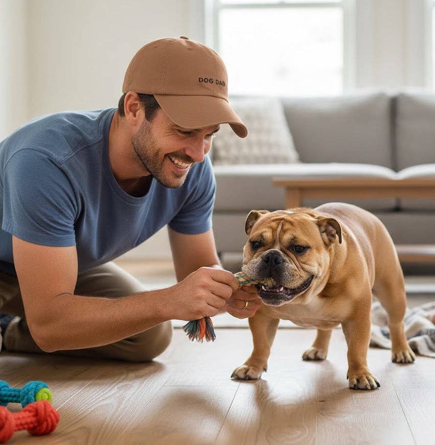 HATPHILE - Vente Casquette de baseball – homme - Casquette de baseball douce HatPhile Dog Dad – Casquette en coton ajustable pour papas11