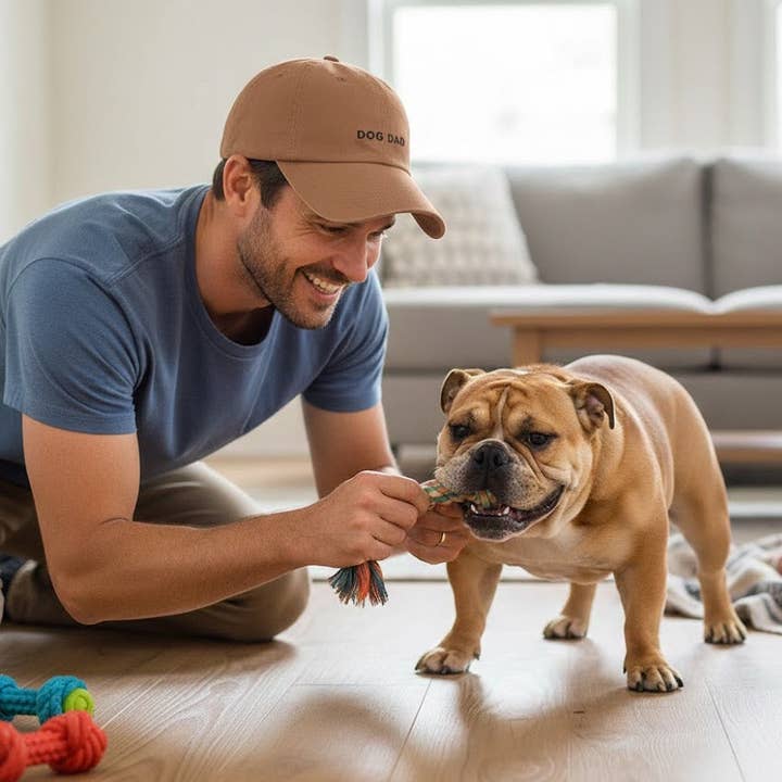 HATPHILE - Vente Casquette de baseball – homme - Casquette de baseball douce HatPhile Dog Dad – Casquette en coton ajustable pour papas11