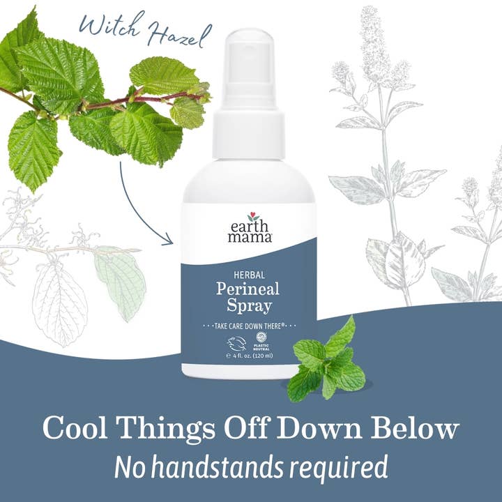 Earth Mama Organics - Wholesale Pain Relief Spray/Cream - Herbal Perineal Spray1