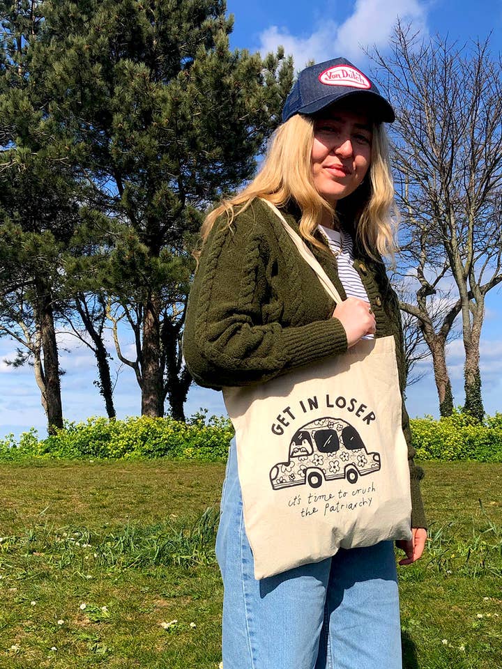 Get in Loser Tote for wholesale by Bronagh Lee