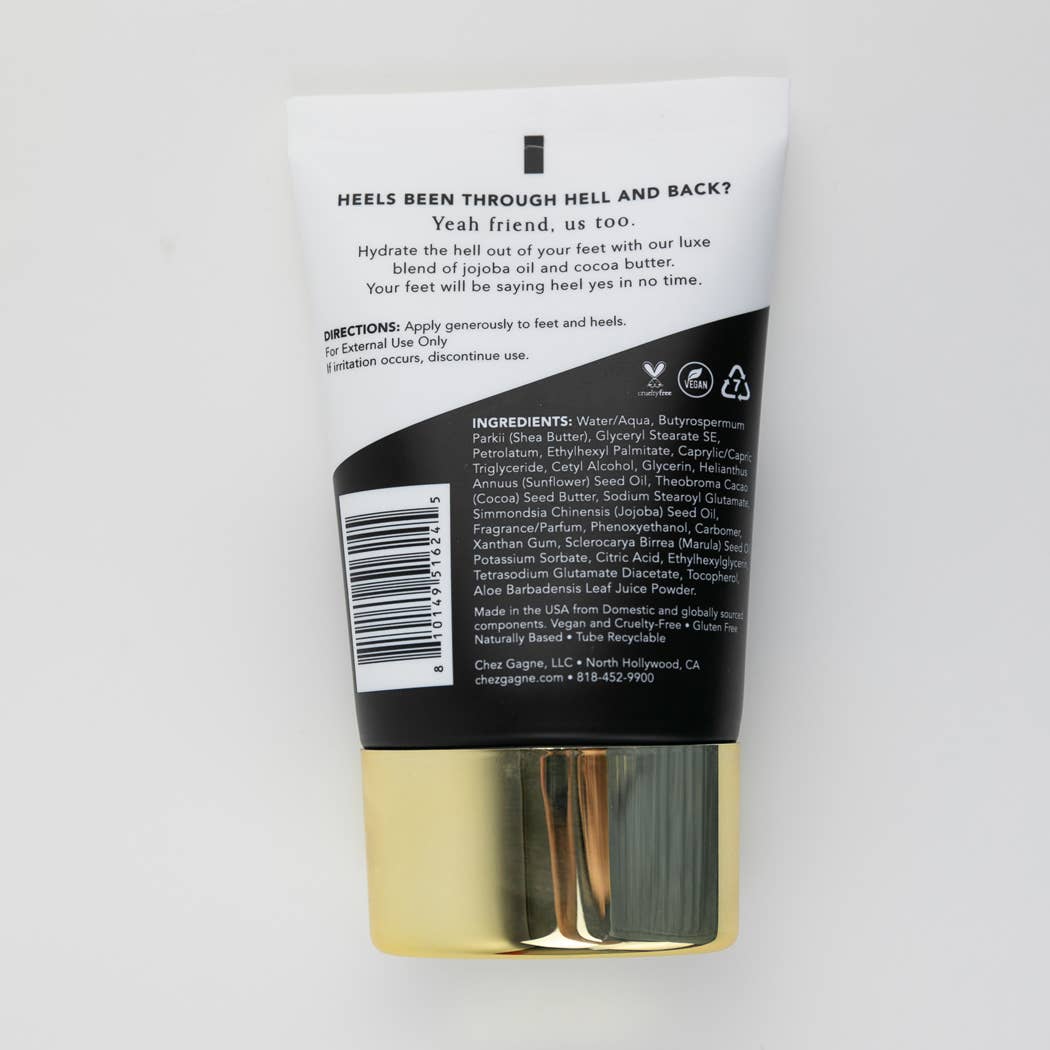 Chez Gagné - Wholesale Foot Cream - Oh Heel No - Clean + Foot Crème - Sea Salt Citrus + Neroli - 3.4oz14