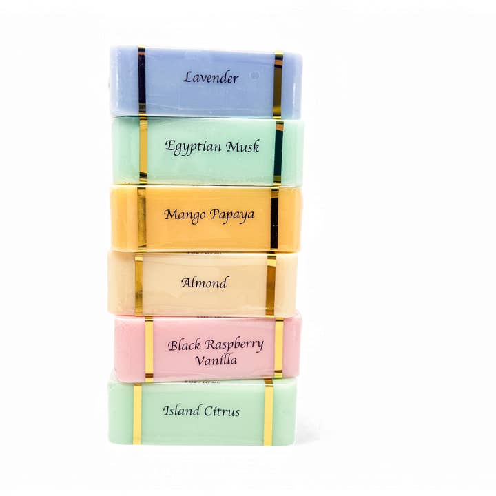The Grecian Soap Company - Wholesale Bar Soap - Goat Milk & Olive Oil Soap 6-Pack