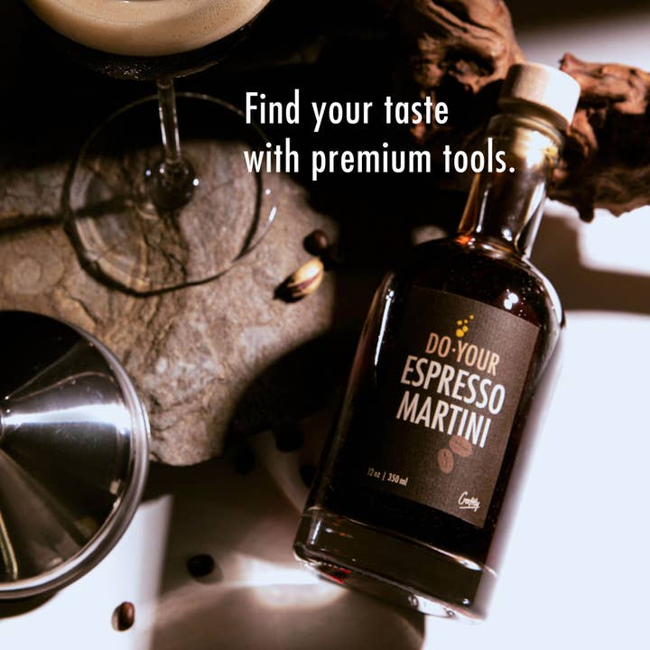 Craftly - Wholesale DIY Drink Kit - Espresso Martini Infusion Kit | Homemade Cocktails Kit6