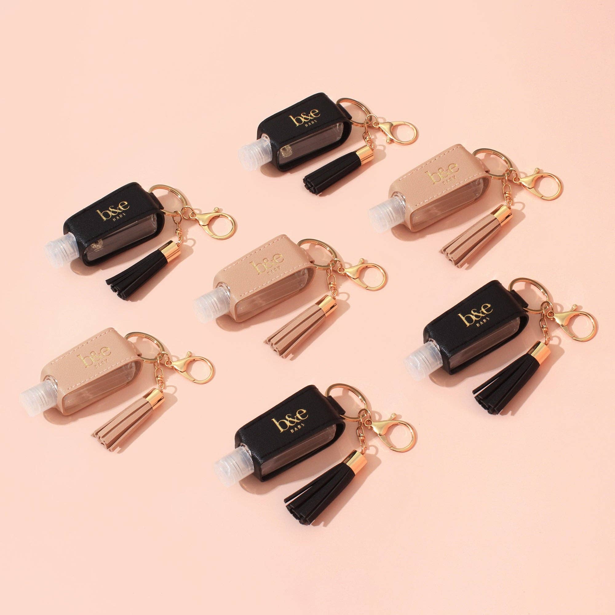 Ben & Ellie Baby – wholesale Hand sanitiser – Hand Sanitiser Holder - Blush3