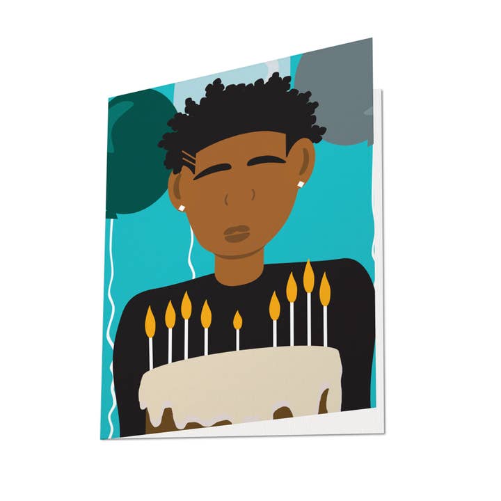 Happy Birthday, Bro! - Birthday Card for Him for wholesale by Carded by Kaia