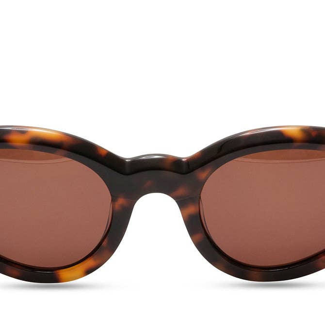 Gafas de sol ojo de gato Frida Kahlo - Tortoiseshell para venta al por mayor de Retropeepers Ltd