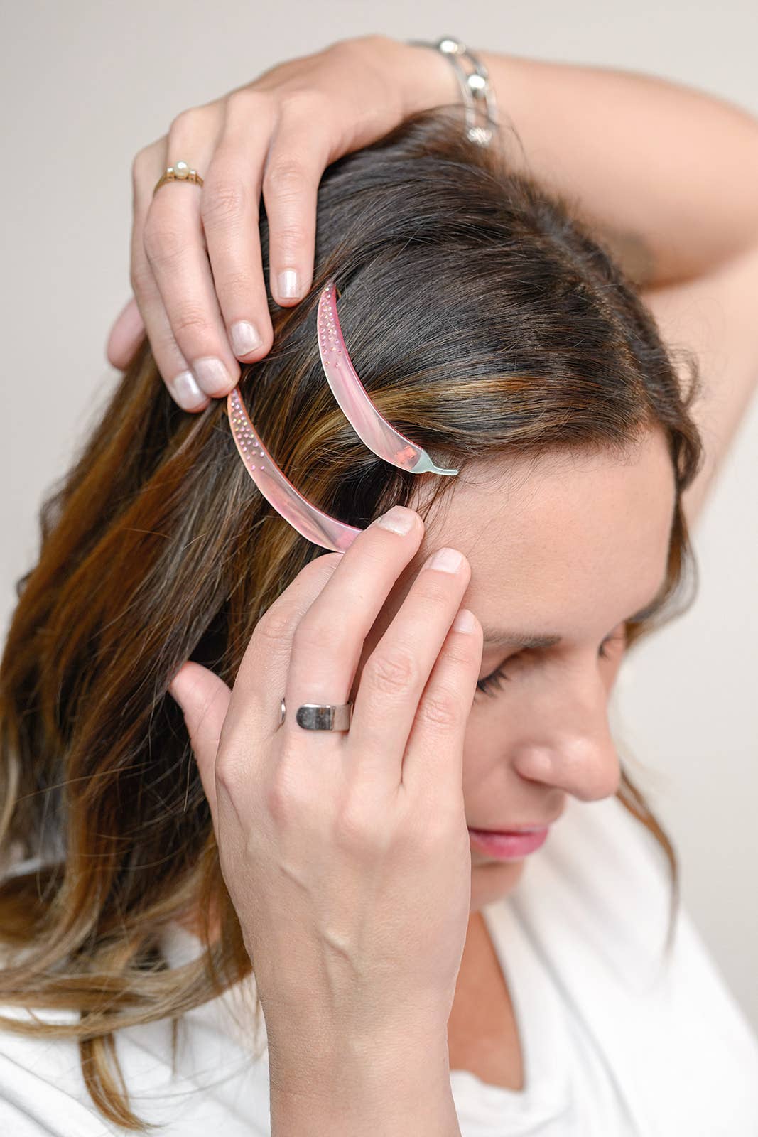 WINONA IRENE – wholesale Barrette – Women’s – Women's Thai Chili Pepper Acetate Barrette Clip Set3