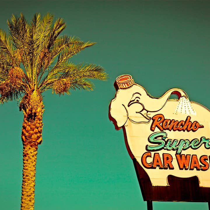 Rancho Super Wash 11" x 14" Impressão Matted por atacado de ArtHouse And Co.