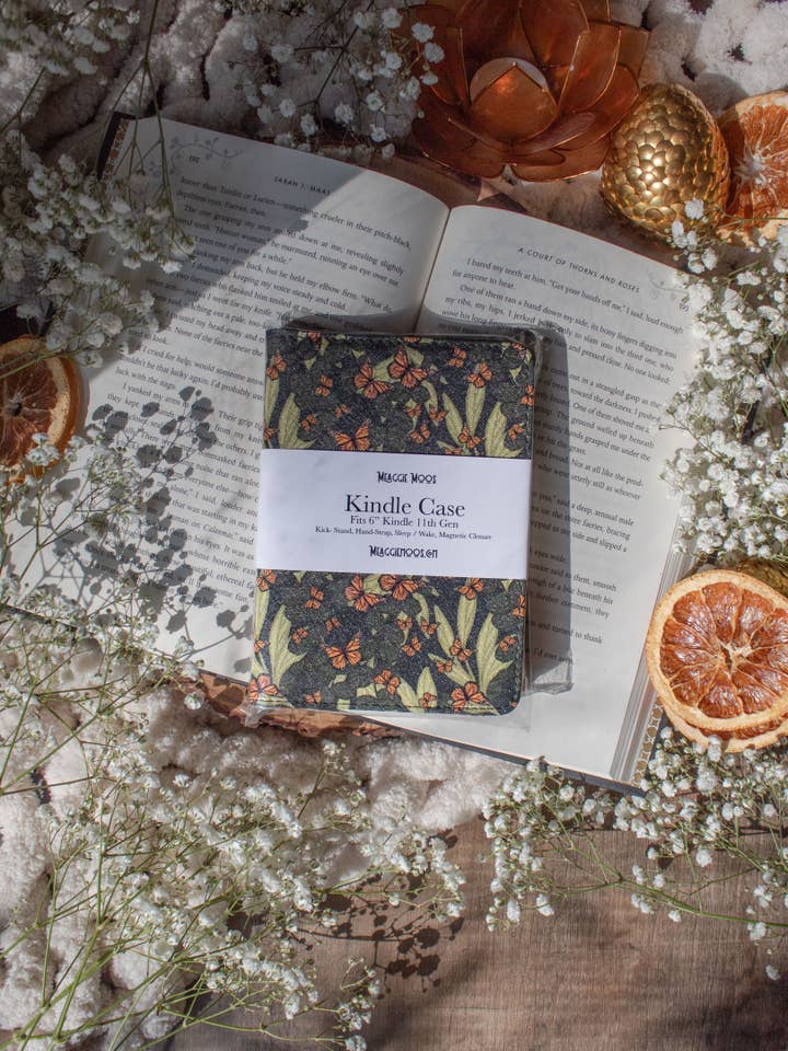 Kindle Case | Butterfly Garden for wholesale by Meaggie Moos