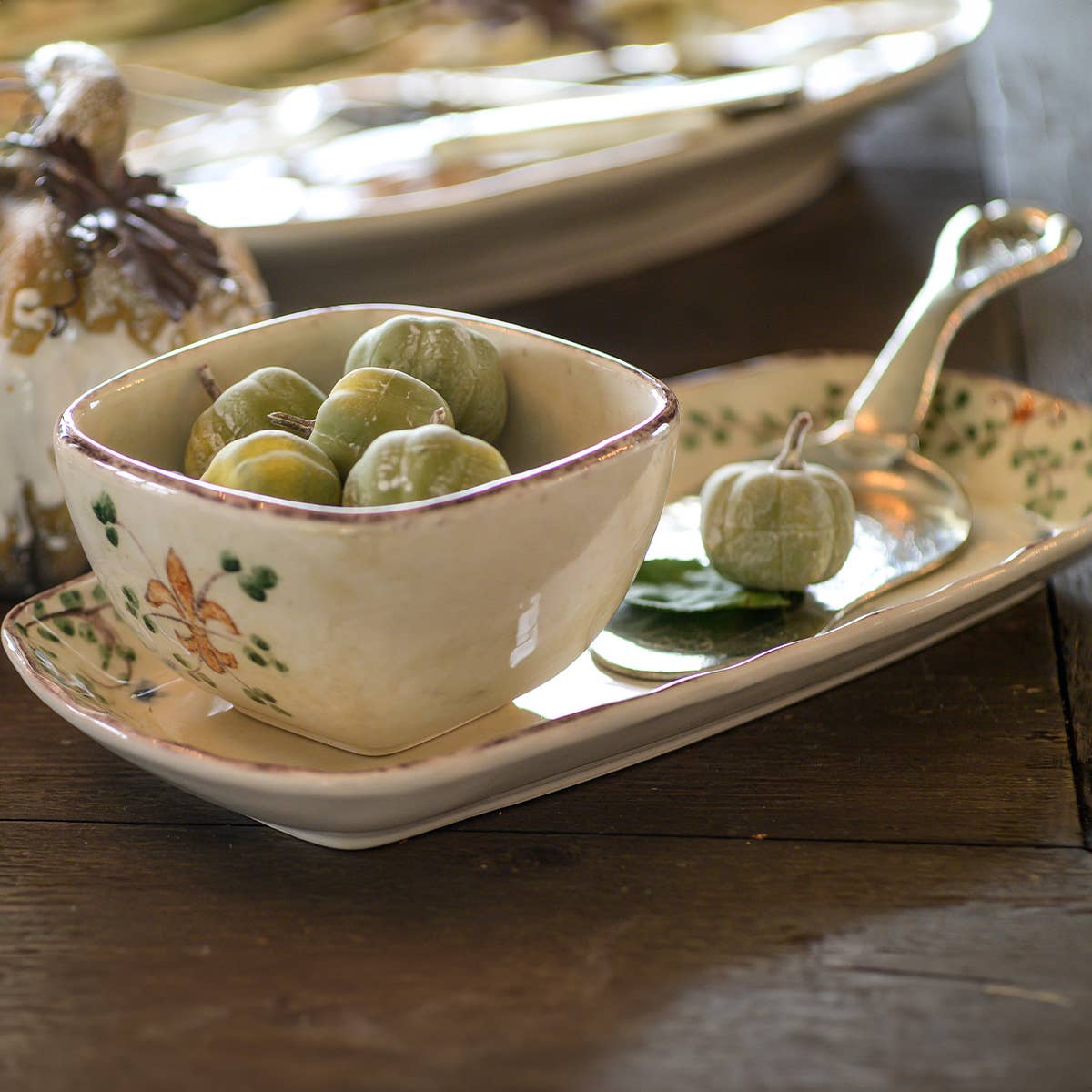 Arte Italica & Crown Linen Designs - Venta al por mayor Bandejas decorativas - Bandeja rectangular Medici1