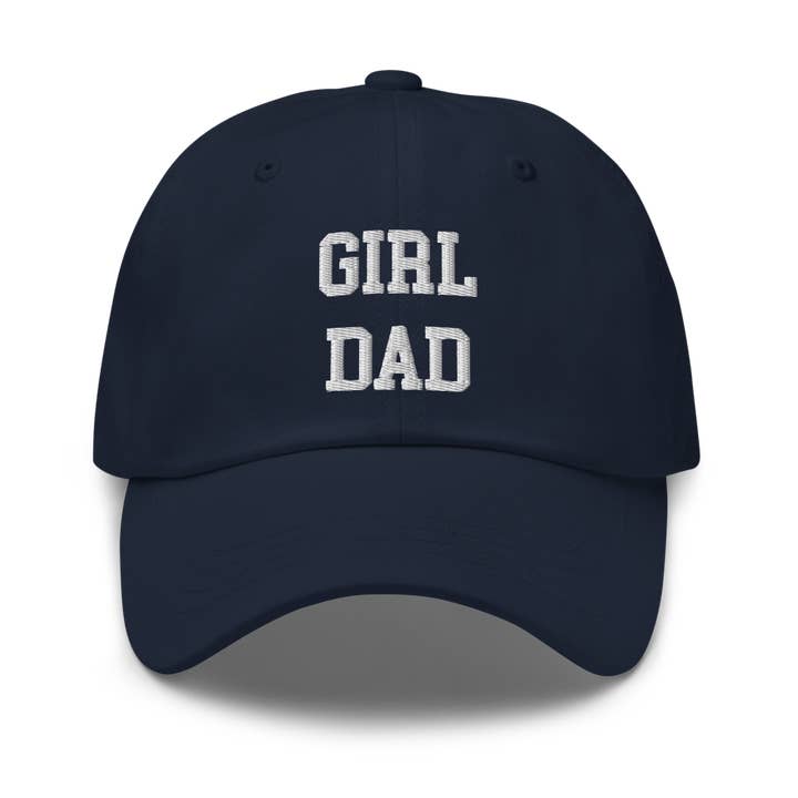 Girl Dad Hat (Navy) for wholesale by Phenomenal