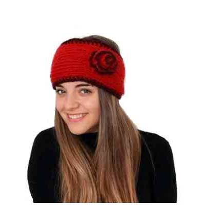 Red/Green Headband for wholesale by Pink Yak