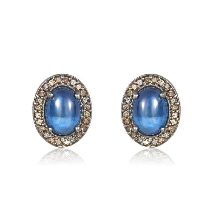 Mabel Chong - Wholesale Stud/Post Earrings - Kyanite Diamond Studs