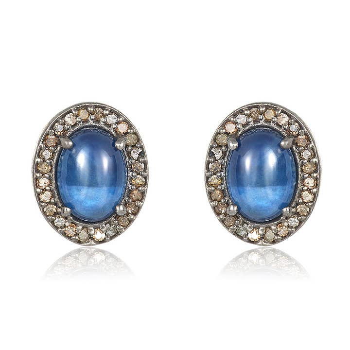 Mabel Chong - Wholesale Stud/Post Earrings - Kyanite Diamond Studs0