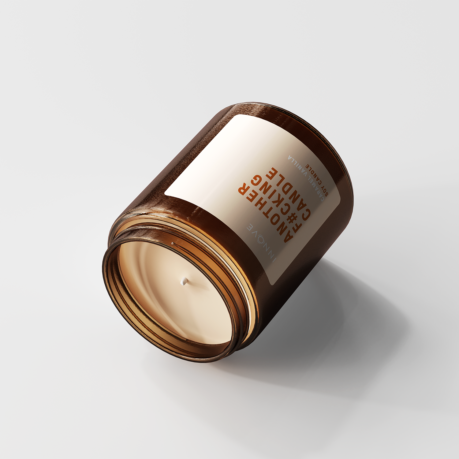 INNOVE - Wholesale Jar/filled candle - Another F#cking Candle - Caramel Vanilla Fragrance3