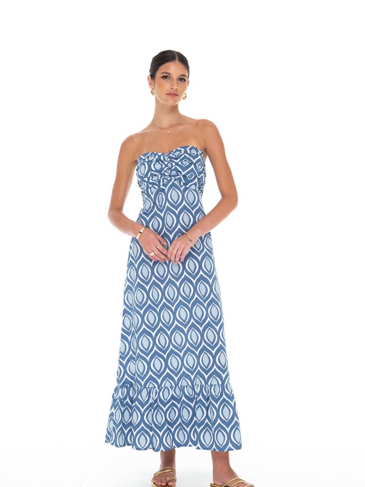 Abito Maxi a Tubo Ovale per la vendita all'ingrosso da parte di Phie Collective