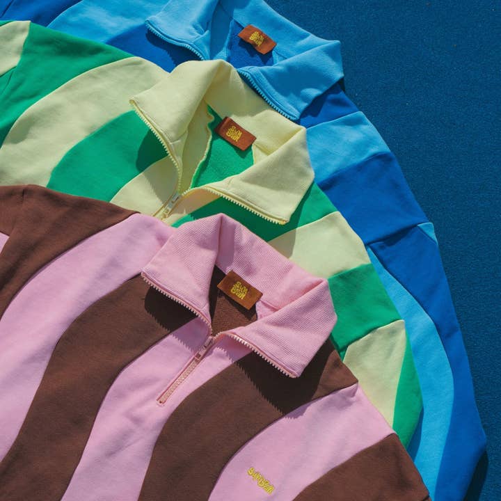 Sunbean - Wholesale Sweatshirt - Unisex - Ziggy Cotton Human Quarter-Zip Sweatshirt5