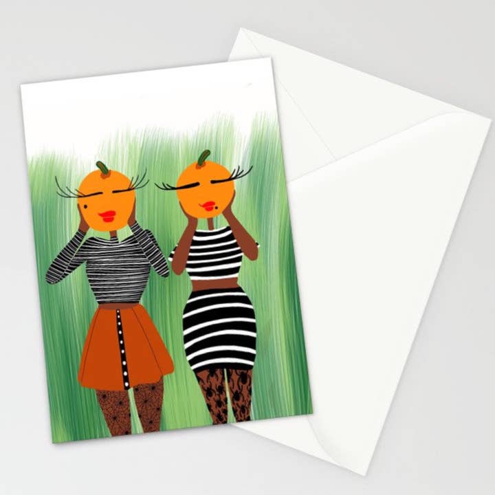 Pumpkin Heads for wholesale by Lovely Earthlings