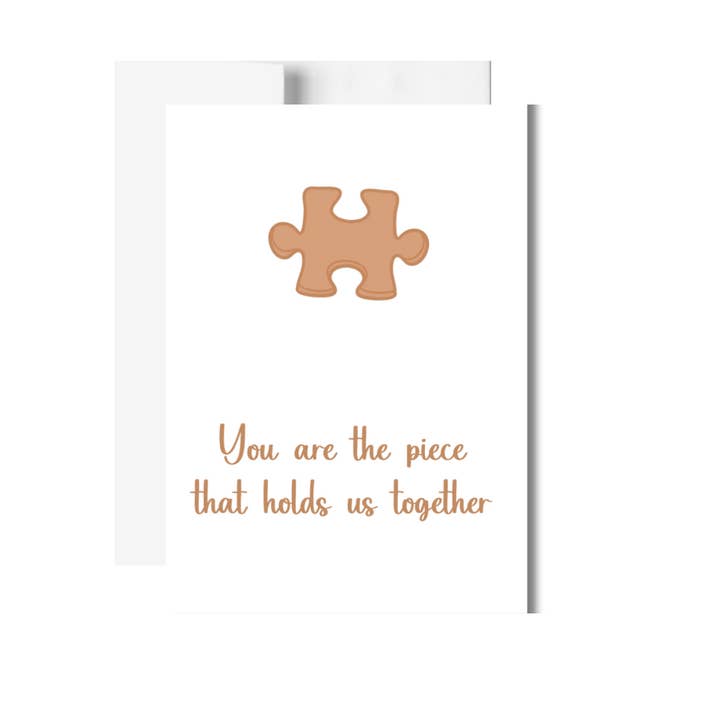 Vatertags-Grußkarte, Puzzleteil für den Großhandel von Brandi Creations Design Studio