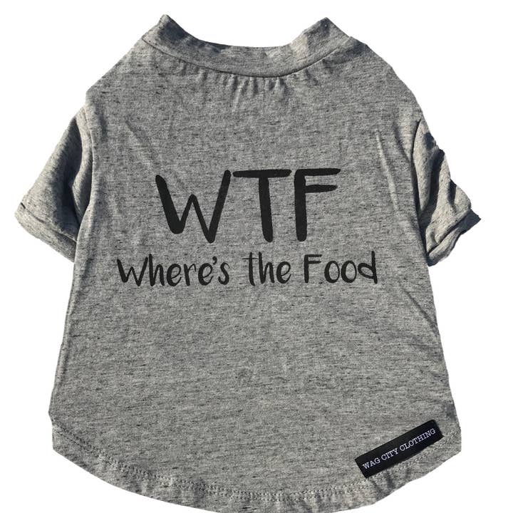 WTF T-stuk voor wholesale door Wag City Clothing