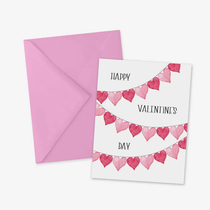 Tarjeta de felicitación del día de San Valentín de corazón para venta al por mayor de mad paperie