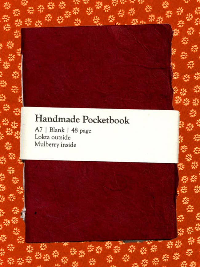 Klassisk håndlavet lommebog | Rød for engroshandel hos This-away