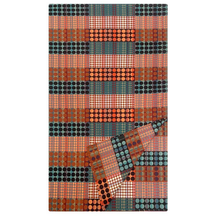 Coperta da Gettare | Punto Arancione | Jude per la vendita all'ingrosso da parte di Margo Selby