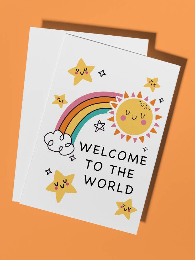 WELCOME TO THE WORLD for wholesale by Los Feliz Goods