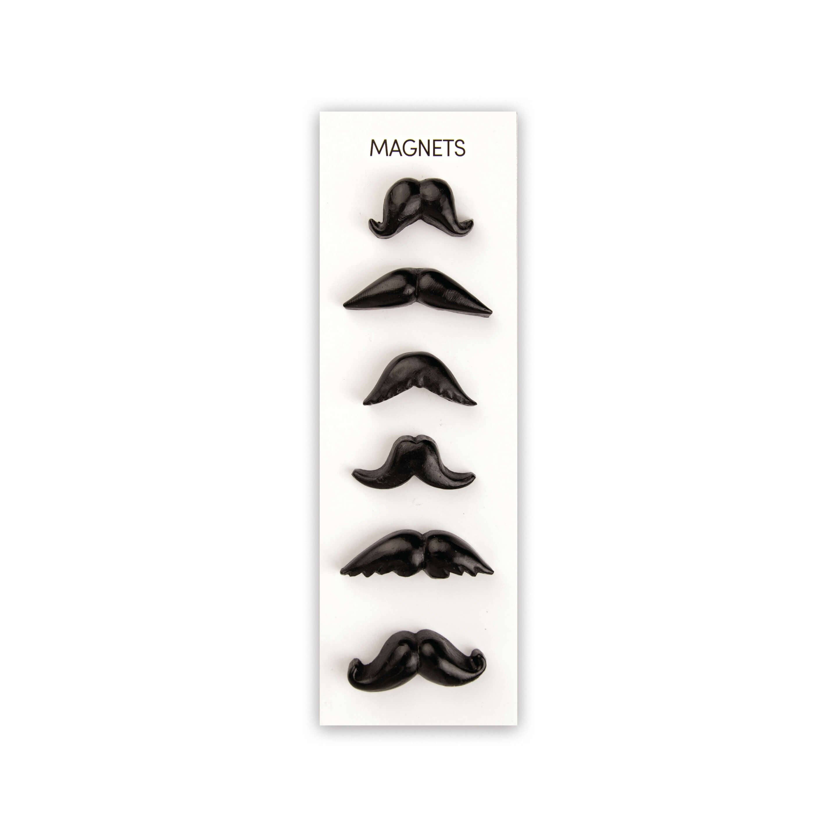 Three by Three Seattle - Wholesale Magnet - colorful MUSTACHE magnets s/63