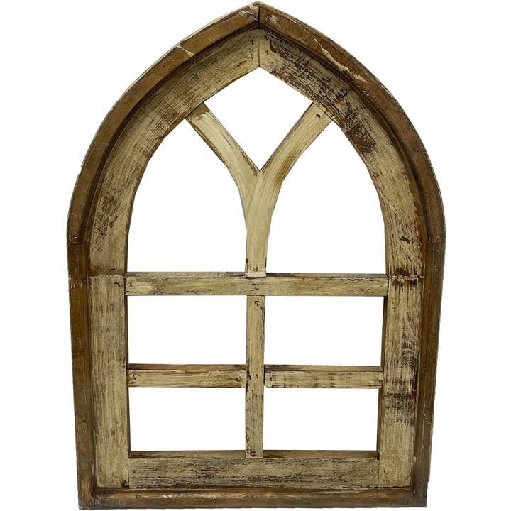 Creative Decor Sourcing LLC - Wholesale Wall Accent - SIMPLE WOOD WINDOW