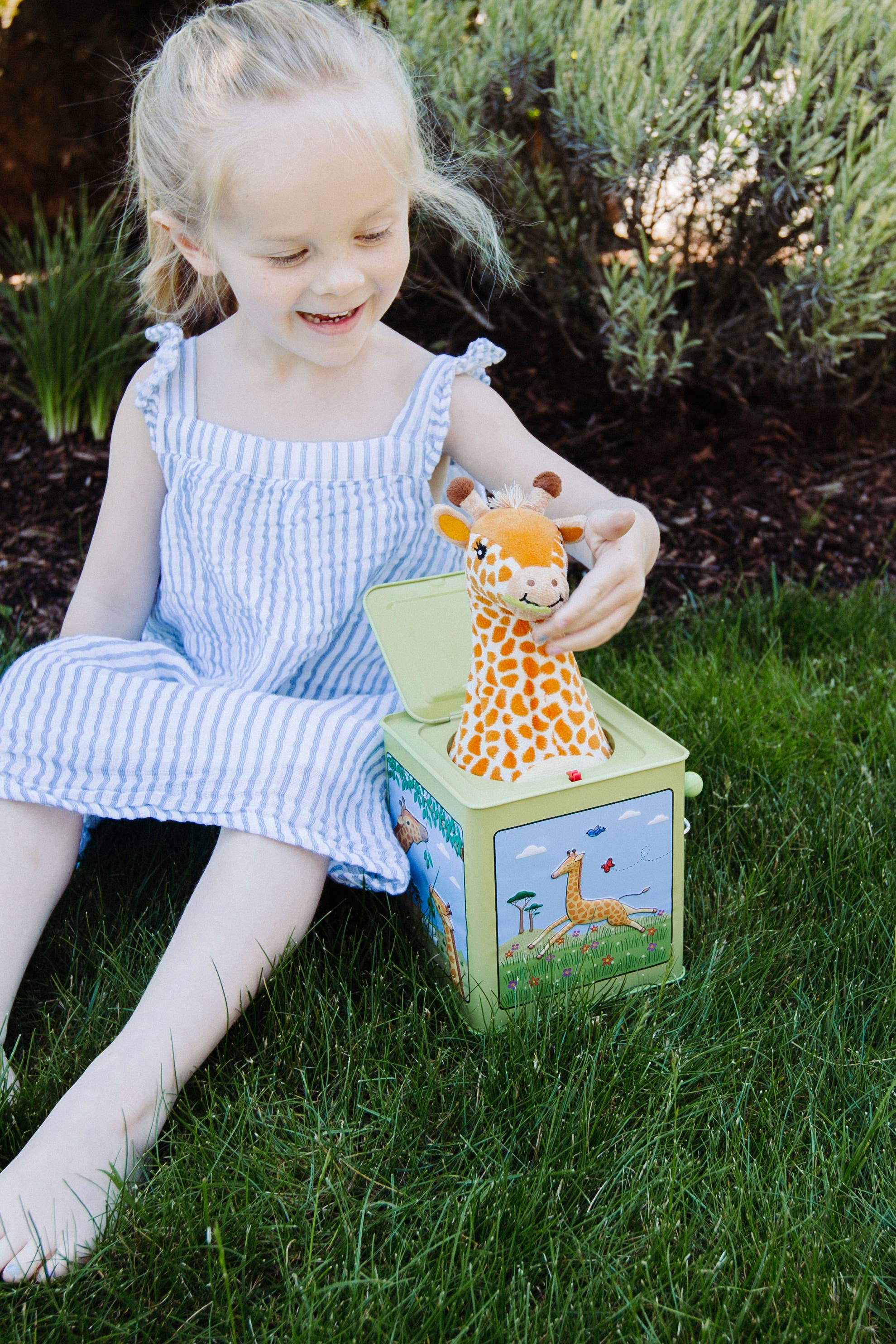 Jack Rabbit Creations - Vente Jouet classique – enfant - Girafe Jack dans la boîte2