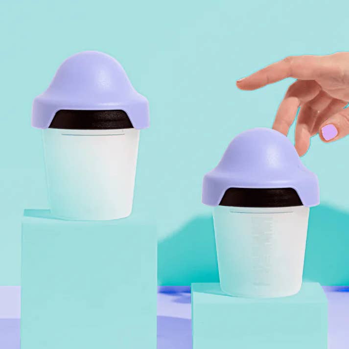 180ml Baby Bottle Two Pack Black/Purple for wholesale by Little Stackers