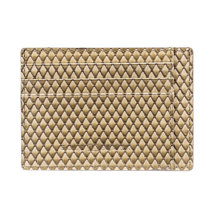 Tarjetero Bill Sara beige para venta al por mayor de GOLDBLACK