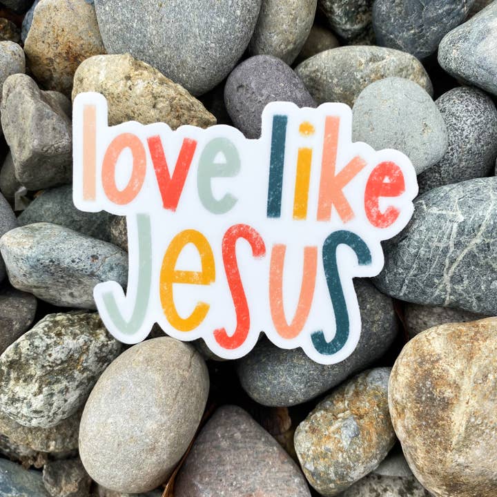 swaygirls - Wholesale Sticker - Love like Jesus sticker | Christian faith stickers & decals