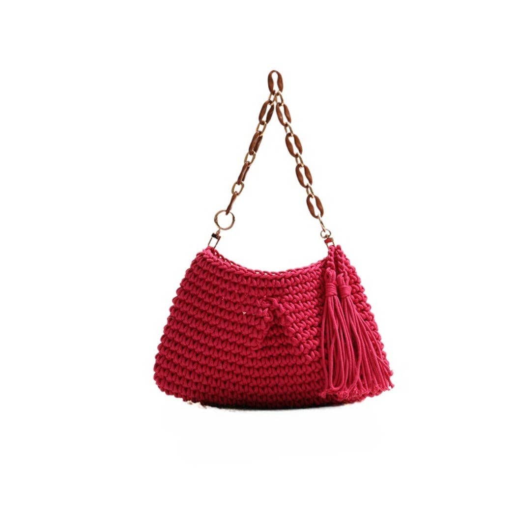 Funkyrel® Atzbranding Limited - Wholesale Crossbody Bag - Women's - Cosbai - Classic Soft Crochet Sling Bag - Color Available1